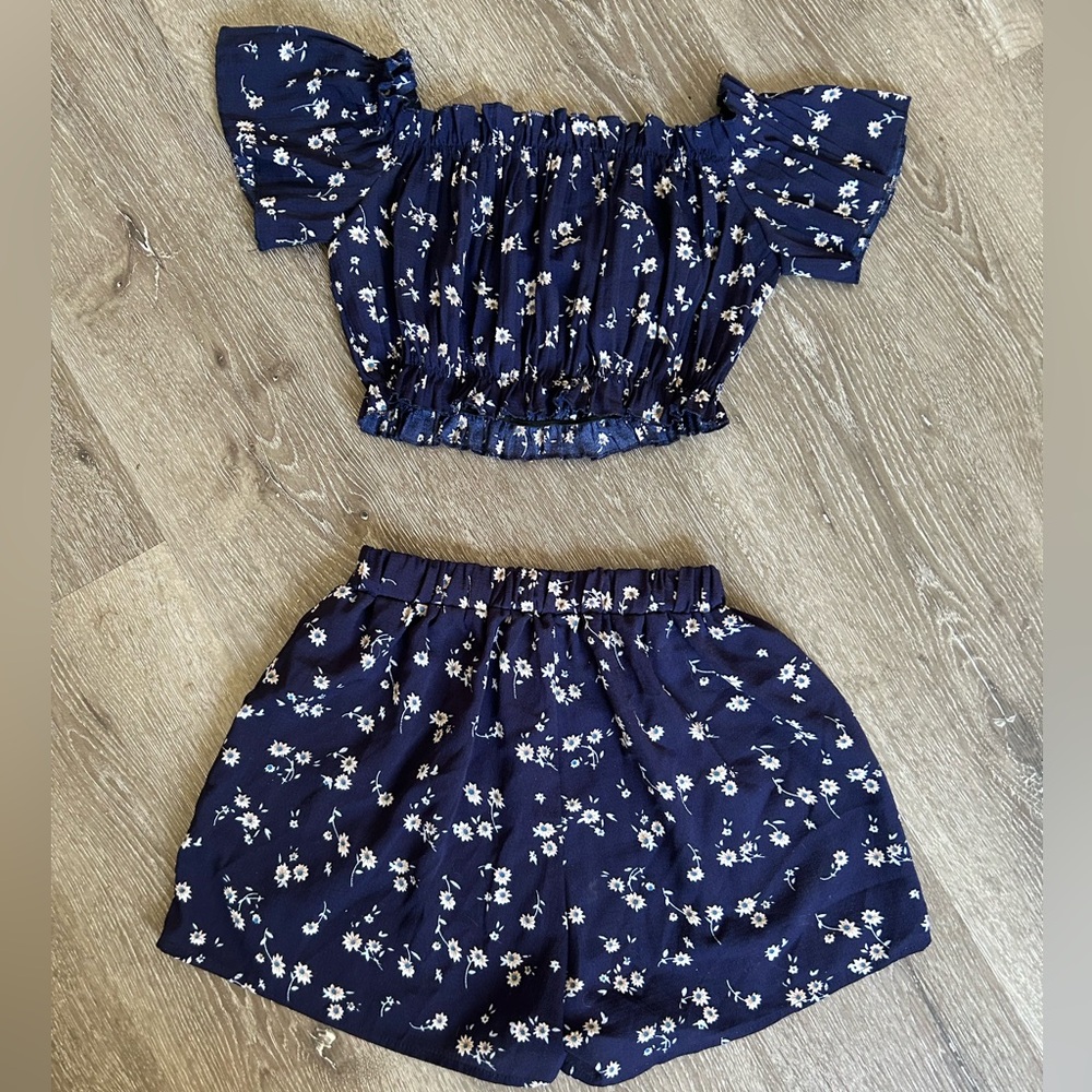 Floral Navy Set - Picture 5 of 6